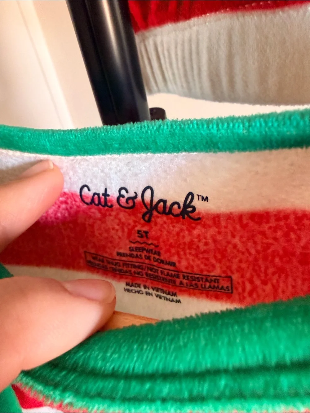 Cat & Jack Holiday Pajamas – Size 5T